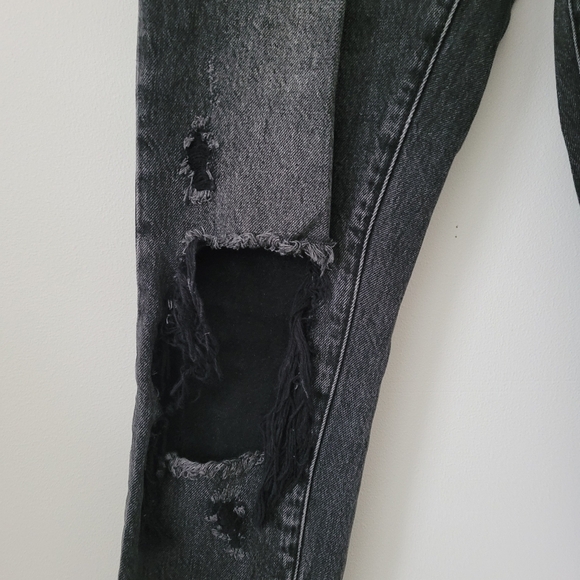 One Teaspoon High Waist Freebirds Rigid Skinny leg cropped jeans Sz 26 - Picture 9 of 16